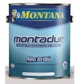 Pintura Poliuretano Celeste Montadur Montana