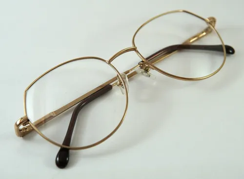 Gafas de marco metalico hot sale