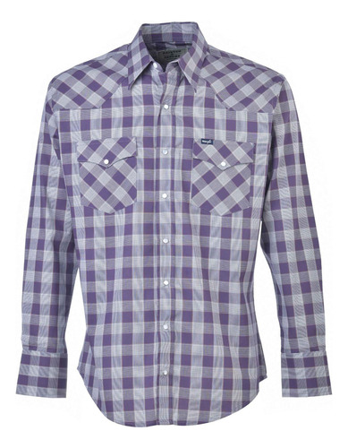 Camisa Vaquera Hombre Wrangler Manga Larga Ro10