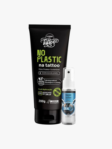 Kit Filme Protetor 200g No Plastic Mboah + Seal Up 30ml