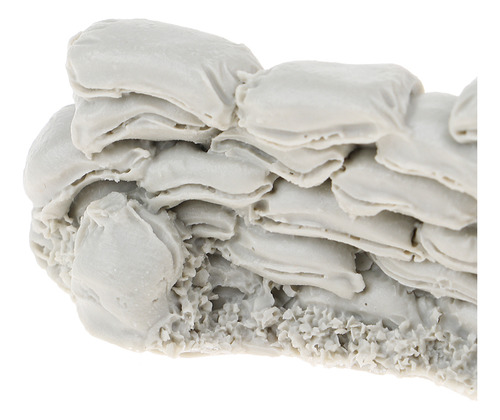 1:35 Modelos Pared De De Arena Sandbag Wall Model Miniatura