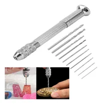 Comprar Mrwj Taladro Manual Miniatura Joyeria Modelismo Brocas 11