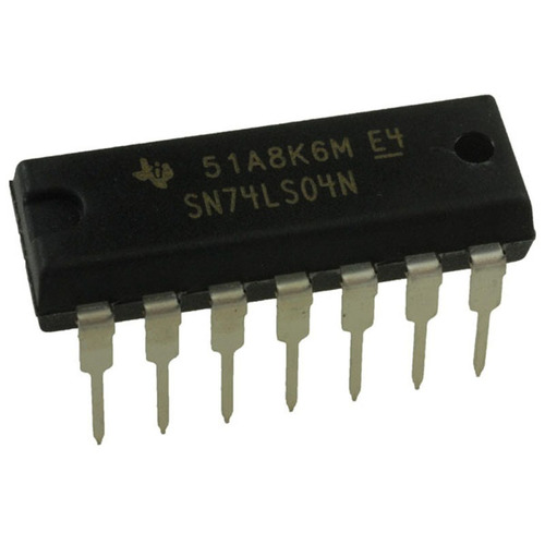 Compuerta Not  74ls04 Sn74ls04n Sn74ls04 Dip Cdmx Electróni
