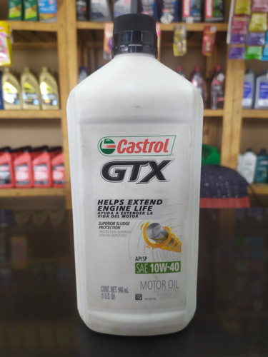 Aceite Castrol Gtx 10w-40 Mineral 