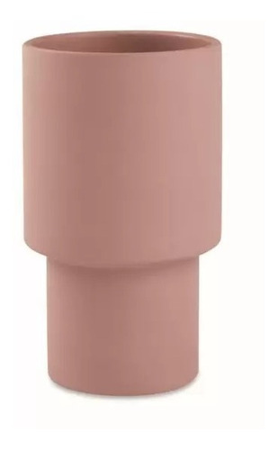 Vaso Em Cimento Rosa 25 Cm - Mart 12329