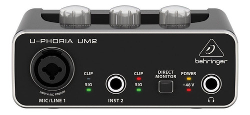 Behringer Um2 Interface De Audio Usb