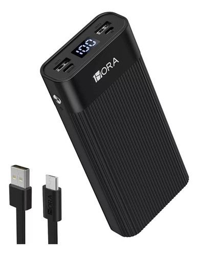 Power Bank Batería Portátil 20.000mah 2 Puertos Usb Gar117