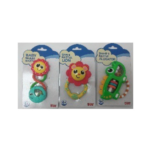 Hap-p-kid Baby Rattle Sonajero Mordillo Animales