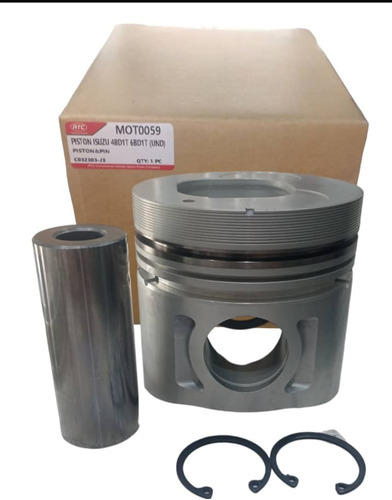 Piston Motor Isuzu 4bd1t 6bd1t Falda Corta