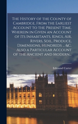 Libro The History Of The County Of Cambridge, From The Ea...