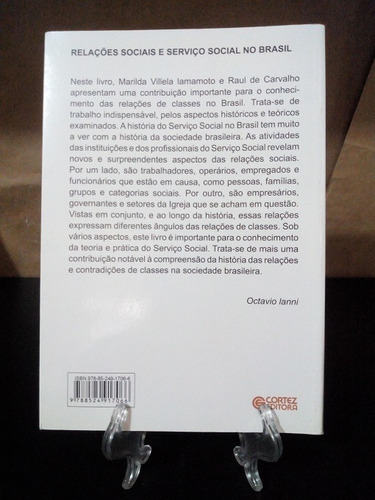 Relações Sociais Serviço Social Brasil Marilda Iamamoto Raul