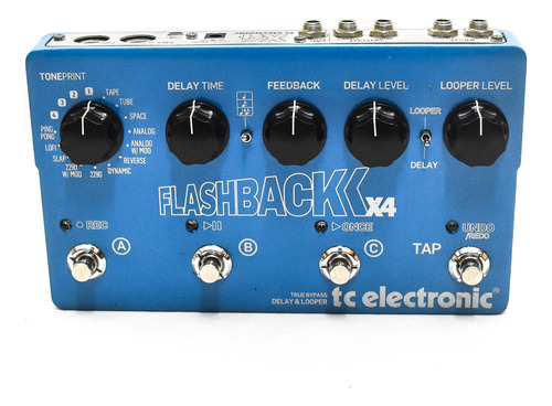 Pedal Delay Tc Eletronic Flashback X4 Seminovo (Usado)