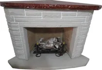 Comprar Hogar Esquinero 1.25 M Simil Madera Con Leños De 6.500 Cal
