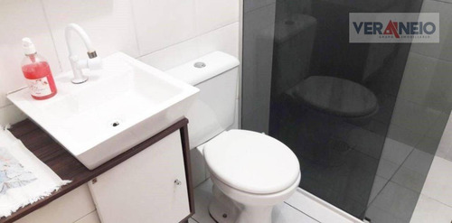 Casa Com 3 Dormitórios À Venda Por R$ 400.000,00 - Tupi - Praia Grande/sp - Ca0474
