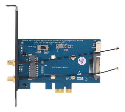 Adaptador Mini Pci-e, Suporte De Cartão Sim De Banda Dupla S