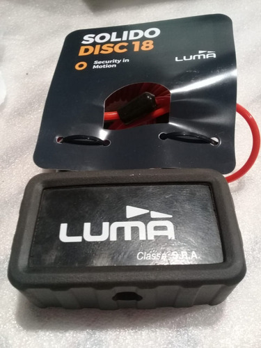 Traba Disco Acero Maxima Seguridad Proteccion Moto Bici Color Negro