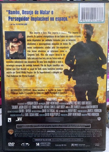 Dvd O Soldado Do Futuro (Usado)