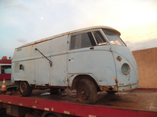 Kombi Vw Van Corujinha 1975 Furgão P/ Restaurar Raro Modelo