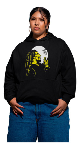 Sudadera Ligera Tamaño Grande Xxl Bob Marley Comoda Jamaica