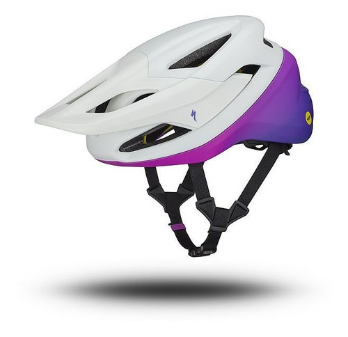 Capacete de ciclismo Specialized Camber Color Dune White/Purple Orchid tamanho M