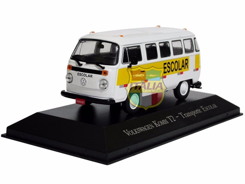 Miniatura Kombi Escolar Veículos De Serviço Do Brasil 1:43