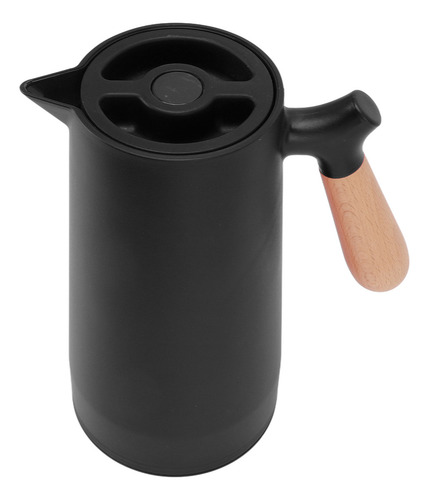 Jarra Térmica Para Café De 1 Litro Con Mango De Madera