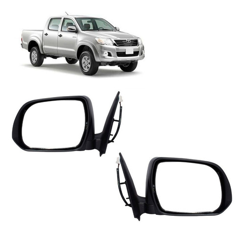 Par Espejo Electrico Para Toyota Hilux 2.5 2012 2015 