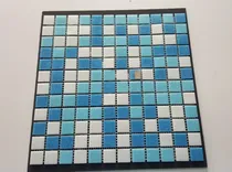 Comprar Mosaico Para Piscina Y Jacuzzi Mezcla Punto Blanco En Malla
