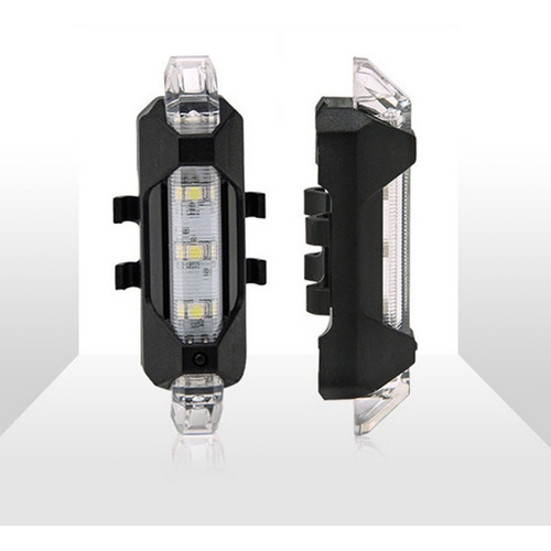 Luz Bicicleta Led Recargable Usb Ciclismo Delantera Trasera