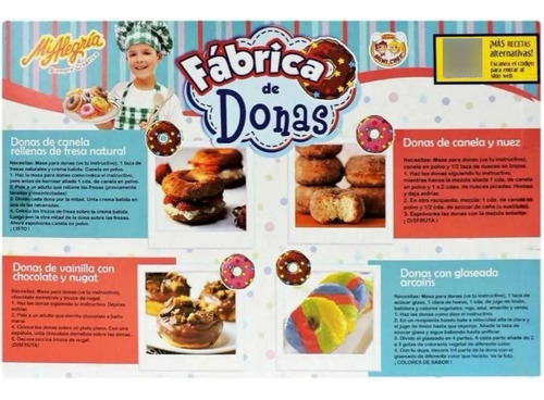 Fábrica De Donas, Mini Chef, Juguetes Mí Alegría