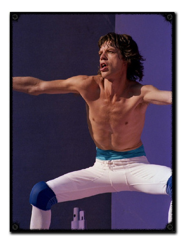 #269 - Cuadro Vintage 30 X 40 - Mick Jagger - Rolling Stones