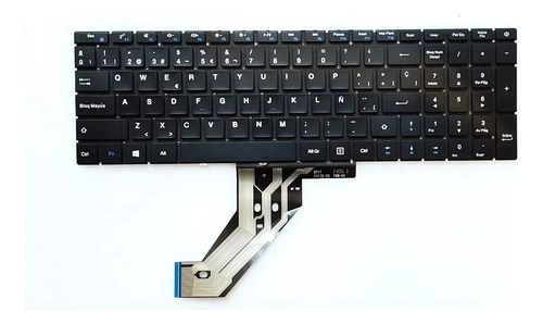 Teclado Notebook Yxt-nb93-142 Pride-k3946 Español Color Negro Idioma Español Latinoamérica