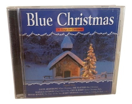 Various  Blue Christmas - 20 Songs For Christmas Cd Eu Usado