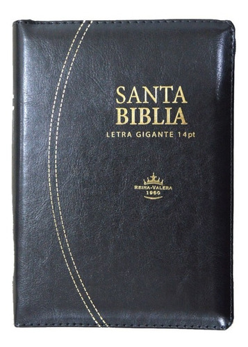 Biblia Reina Valera 1960 Letra Gigante Cierre Índice Rojo