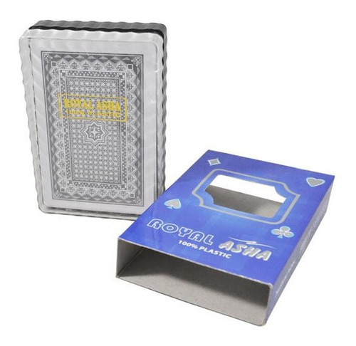 Barajas Americana Royal 12 Pz Juego Cartas 100% Plastico