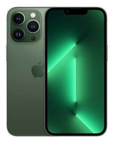 Apple iPhone 13 Pro (256 Gb) - Verde Alpino Liberado Desbloqueado Grado A (Reacondicionado)