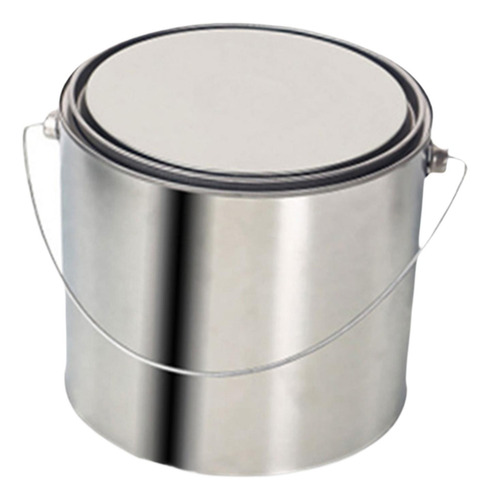 Contenedor De Almacenamiento De Pintura Con Lata De 5 Litros