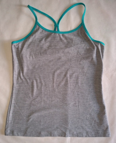 Musculosa Old Navy De Niña Talle 14 Color Gris