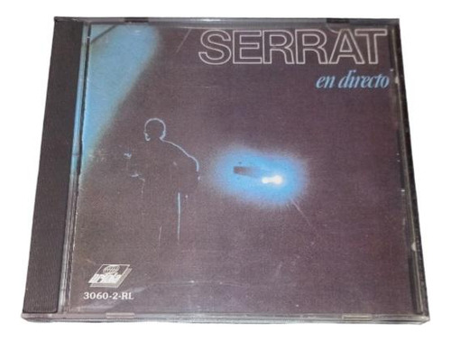 Serrat!! En Directo Cd Original!!