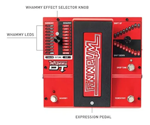 Pedal De Guitarra Digitech Whammy Dt Drop Tune - Efectos Pol