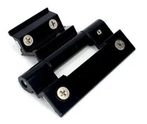 Comprar Bisagra H82 Negro Aberturas Módena A30 - Caja 12 Uds
