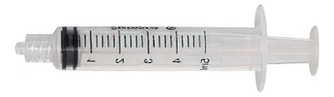 Seringa Descartável 5ml Bico Luer Lock 100un Descarpack