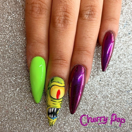 Gel Painting Diseño De Uñas 6 Tonos Mussa Diferentes Gamas