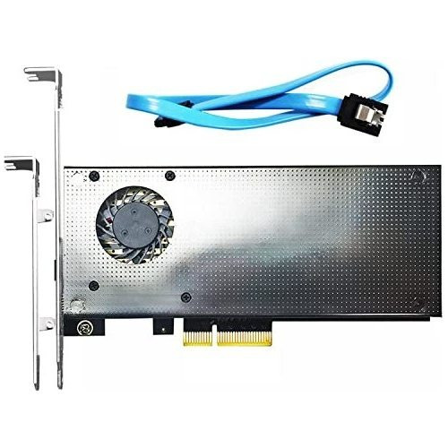 Glotrends Dual 22110 M.2 X4 Pcie Adaptador Para Un 6n33u