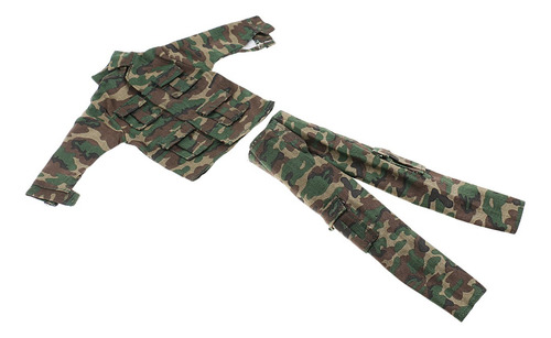 Imagen 7 de 10 de Uniformes De Combate De Camuflaje De Soldado De Ropa A