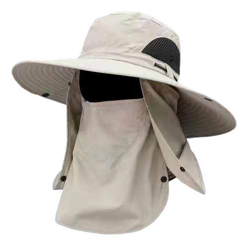 Gorra Para El Sol Con Tapa Desmontable Para El Cuello,