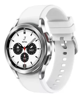 Smartwatch 4 Samsung Galaxy Caja 42mm Plata Malla Plata