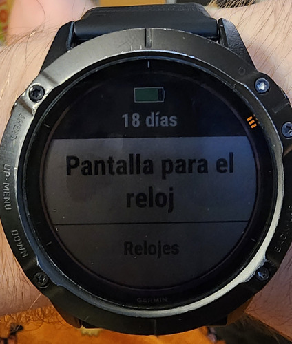 Reloj Garmin Fenix 6 Solar Pro Carcasa De Titanio