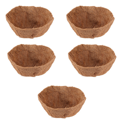 Alfombrilla Acolchada Para Macetas De Coco Con Forma De Medi
