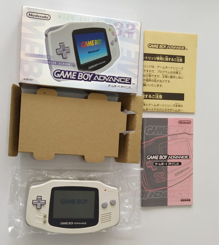 Nintendo Game Boy Advance Agb-001  Color Artic+caja+manual